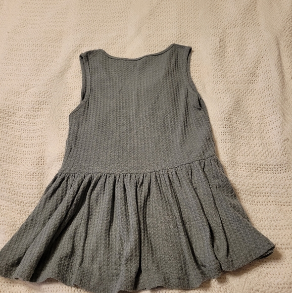 SHEIN PEPLUM WAFFLE KNIT TANK TOP - Picture 6 of 6